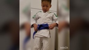 Дзюдо поясын дұрыс байлау?✊Как правильно завязывать пояс дзюдо/How to tight judo belt/tutorial