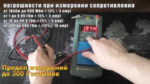 Мегаомметр Е6-24. Обзор и тест.