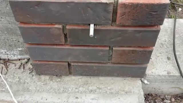 Столбы из кирпича под откатные ворота (Своими руками) смотреть онлайн