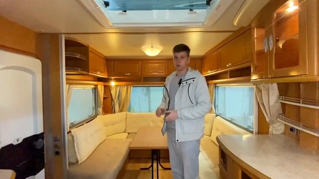 Обзор немецкого автодома/кемпера/прицепа-дачи/дома на колесах Tabbert Vivaldi 560 TD 2008 года смотреть онлайн