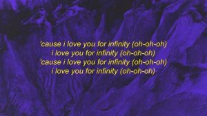 Jaymes Young - Infinity (Lyrics)   cause i love you for infinity