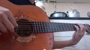 Виктор Цой - Раньше в твоих глазах на гитаре (Кавер)