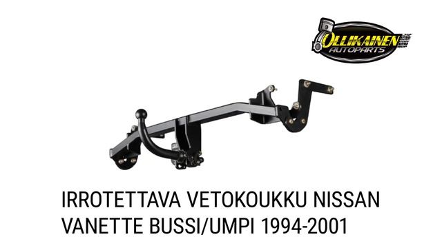 Irrotettava vetokoukku Nissan Vanette Bussi/Umpi 1994-2001 смотреть онлайн