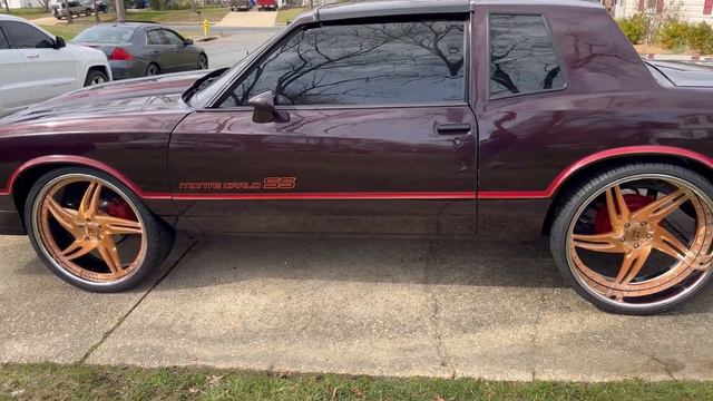 INSTALLED 24 INCH RUCCI WHEELS ON MY MONTE CARLO SS 🤯 смотреть онлайн