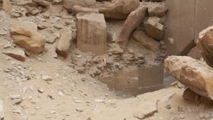 Саккара. Окрестности пирамиды Усеркафа.