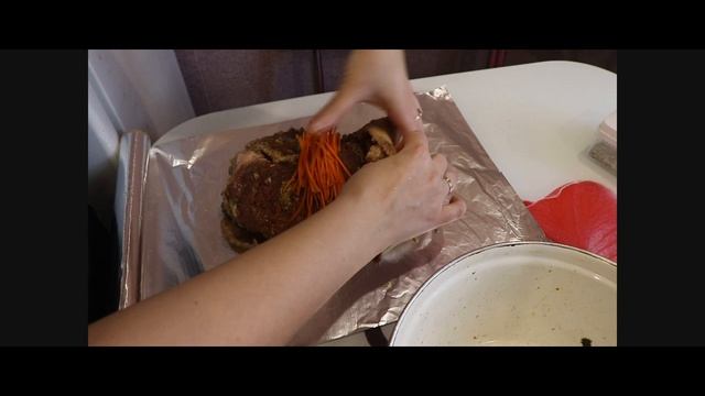 Закуска на ПРАЗДНИЧНЫЙ СТОЛ за копейки! Вкусно и дешево! Рулет из СВИНОЙ РУЛЬКИ в духовке