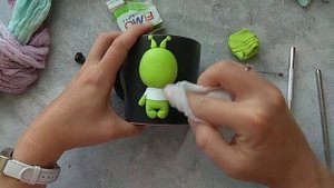Мастер-класс: Инопланетянин из полимерной глины FIMO/polymer clay tutorial