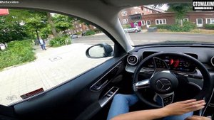 2022 Mercedes Benz C Class C200 W206 - pov test drive