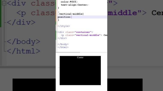 Text Vertically middle using #css3 and #html5 #html #htmltutorial #csstutorial #css