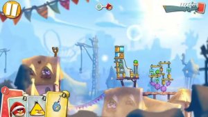 Angry Birds 2: 16 уровень