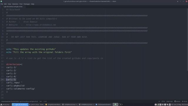 ArcoLinux : 1537 Carli 6 - new archiso - compare ArchLinux with Carli 6 - 1/2 смотреть онлайн