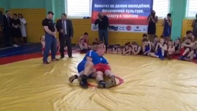 Обратный пояс от Александра Карелина! Открытый урок в Чашниково смотреть онлайн