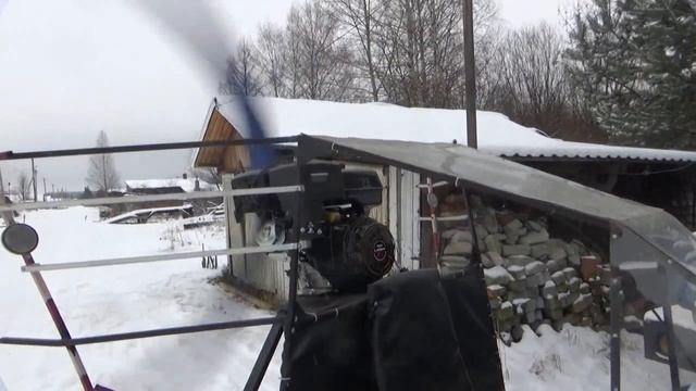 Аэросани "Стриж".Первый выезд 2020-21г. смотреть онлайн