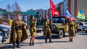 В окружной столице песнями военных лет поздравили ветеранов