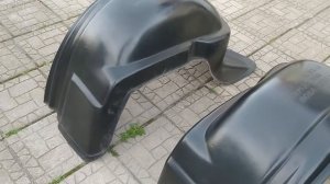 Передние не оригинальные подкрылки газель некст