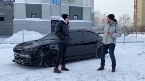 Mitsubishi Lancer с алиэкспресс. Лансер 10 в эксклюзивных обвесах.