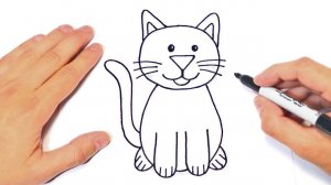 Как нарисовать кота | How to draw a cat