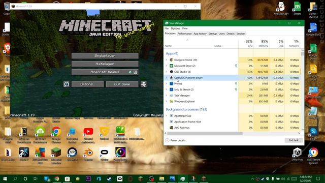 How to crash minecraft with task manager смотреть онлайн