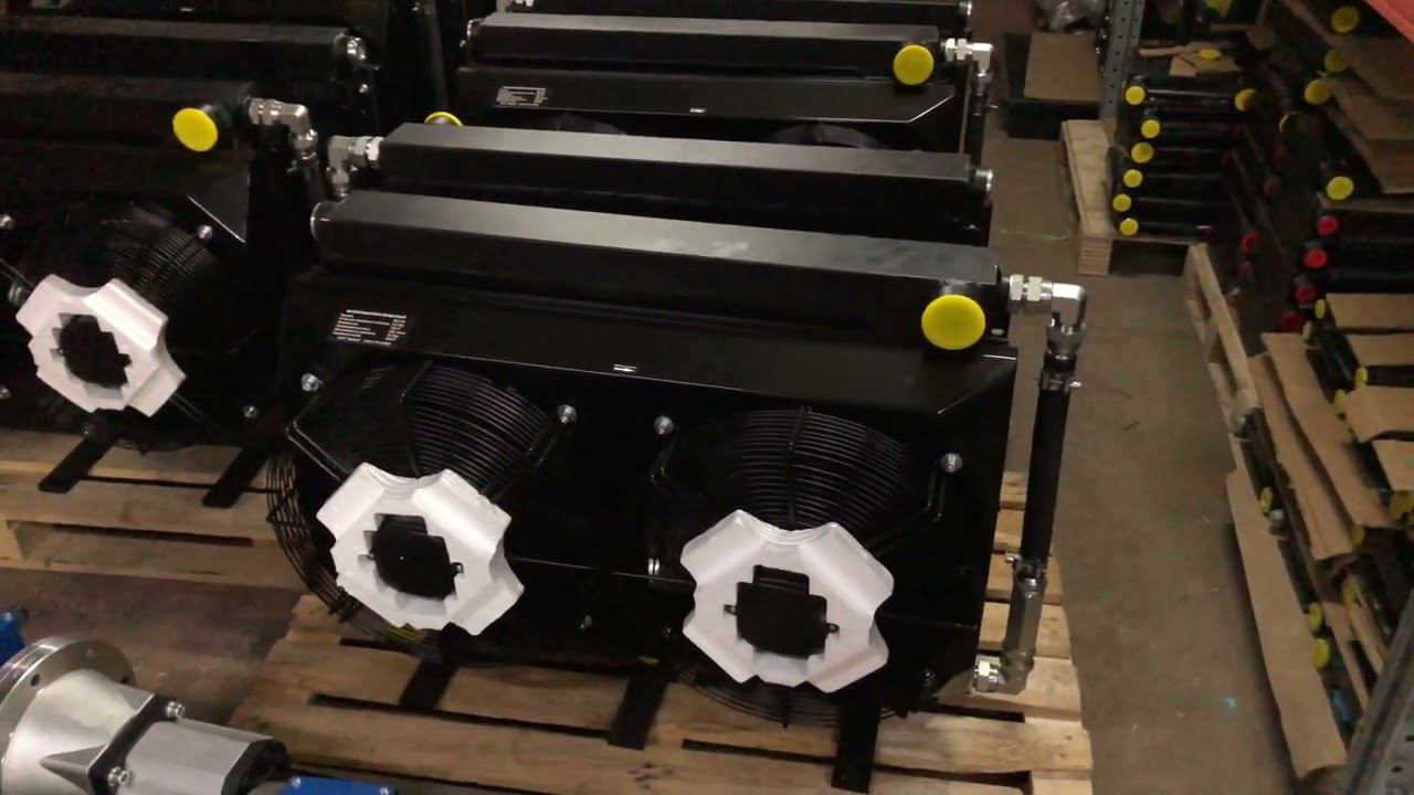 Видео обзор отгрузки насосных агрегатов и маслоохладителя МО10К, смотреть онлайн