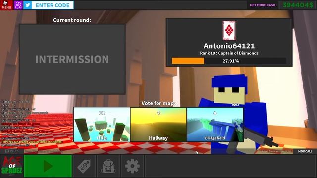 Voxel'ый шутер в роблокс|| Ace of Spadez смотреть онлайн