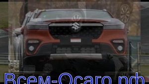 Новый кроссовер Suzuki подловили без маскировки