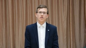 "Низкий дом с голубыми ставнями" С.Есенин читает Рычков Семен