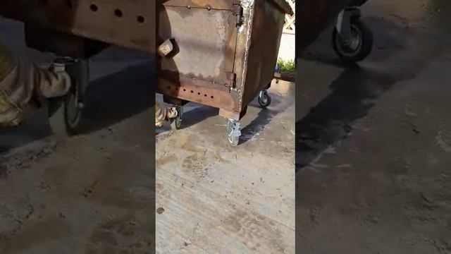 Печка своими руками передвижной смотреть онлайн