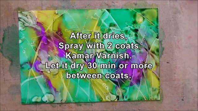 Alcohol Ink Painting Tutorial - Hepatica and Grasses смотреть онлайн