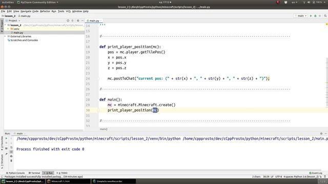 #1 Уроки Python + Minecraft. Функции, циклы, инструкция if