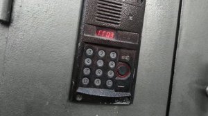 Звук ошибки на домофоне ELTIS DP400