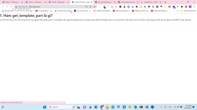 Bài 5: Hướng dẫn tạo menu Wordpress nhanh chóng bằng Wp-Bootstrap-Navwalker смотреть онлайн