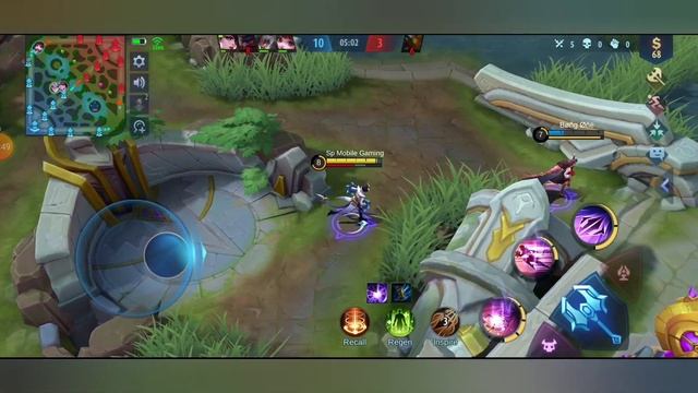 DYRROTH TOP 1 FIGHTER HERO IN MOBILE LEGENDS - MVP