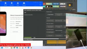 Iphone 6s+ Hello bypass failed by unlock tool after change SN. iOS 15.8 | 2023 | Part 2