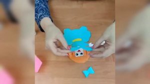 Мастер-класс «Кукла из цветной бумаги» аппликация
