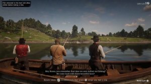 Red Dead Redemption 2 - Go Fishing With DUTCH And HOSEA | GAMING GOLD