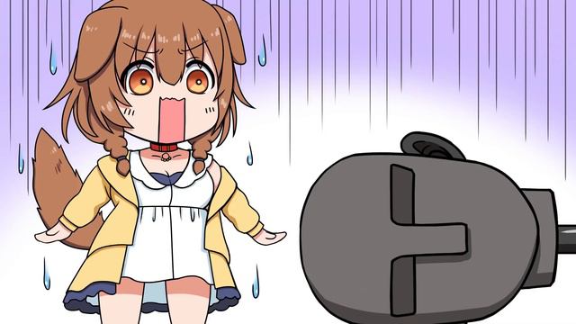 Короне сразу же ломает новый микрофон [Hololive Animation RUS SUB]