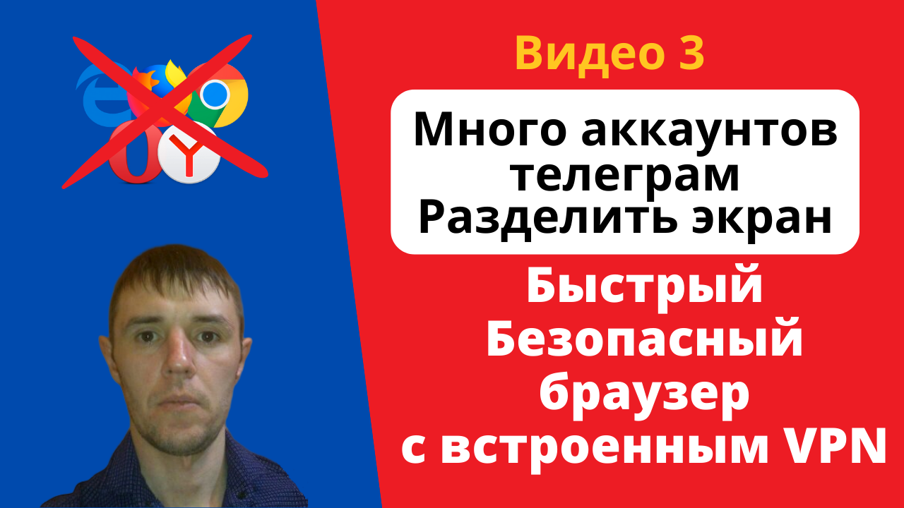 Много аккаунтов телеграм Разделить экран на части Настройка браузер Sidekick смотреть онлайн