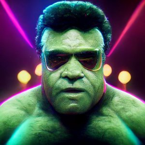 Танцевальный вызов Халка против Зеленого пришельца Дама Ту Косита