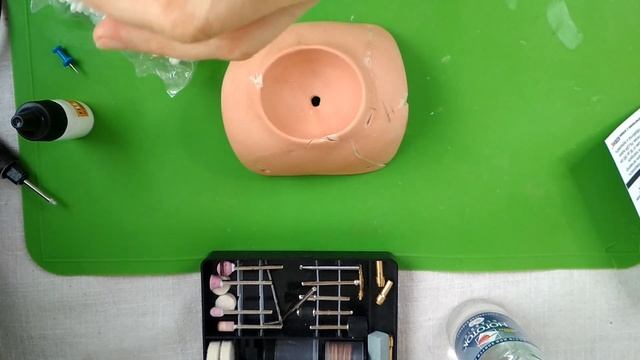 РЕСТАВРАЦИЯ РЕДКОЙ ФАРФОРОВОЙ КУКЛЫ МАСТЕР КЛАСС  RESTORATION OF A PORCELAIN DOLL TUTORIAL