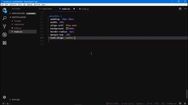 Responsive Portfolio Website Tutorial | HTML and CSS смотреть онлайн