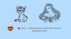 Тигр — совместимость с другими знаками | Женщина-Тигр ? ? | Китайский гороскоп