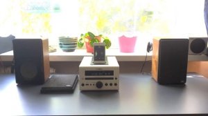 Yamaha CRX-040. Comparison of sound quality according to speaker size.