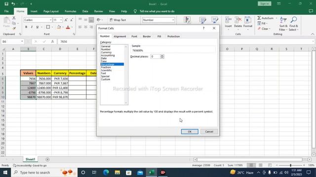How to Convert Numbers into Percentage | Online Earning | Excel Course | P.11 смотреть онлайн