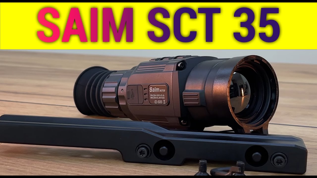 Обзор на тепловизор iRay Saim SCT 35 384x288, 12um, 40mk! смотреть онлайн