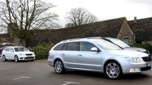 2010 Skoda Superb Combi/Estate test at UK launch