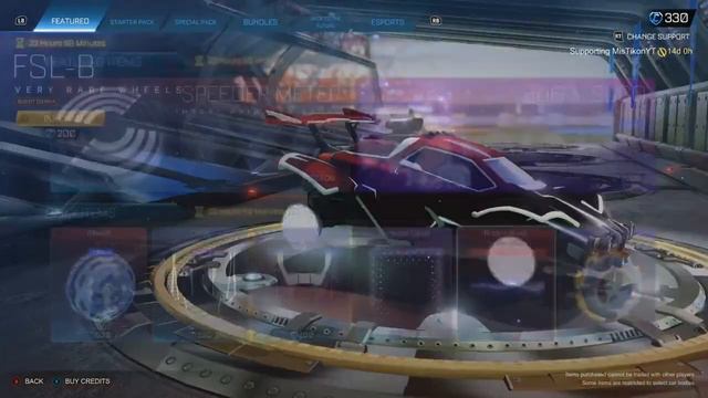 ROCKET LEAGUE ITEM SHOP - Back To The Future Bundle - 15.07.21
