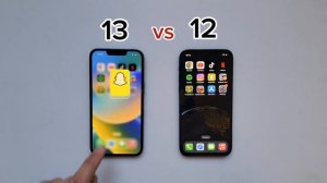 iphone 13 vs iphone 12 speed test comparison 2024 🔥