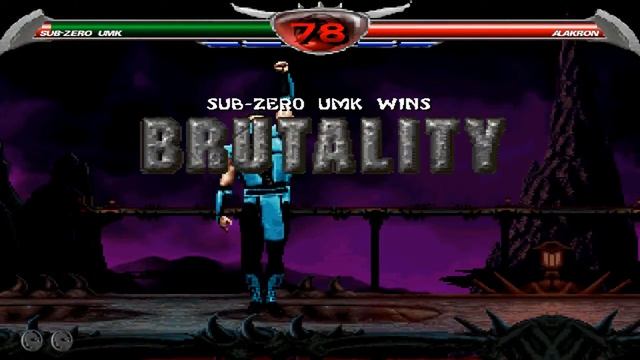 Mortal Kombat Chaotic - UMK3 Sub-Zero playthrough смотреть онлайн