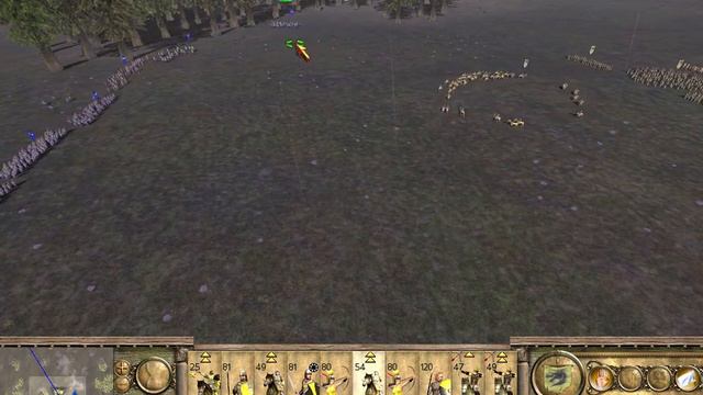 Rome:Total War - Barbarian Invasion - Сарматы против алан смотреть онлайн