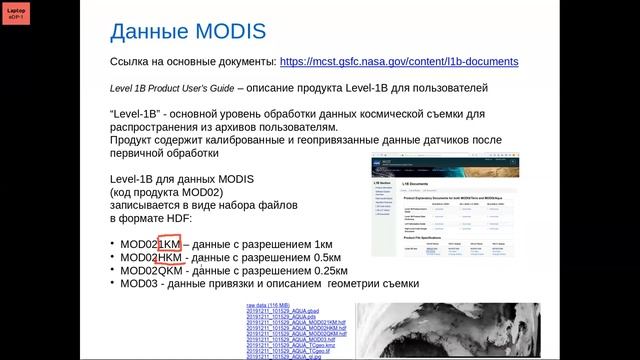 Анализ космоснимков. Вебинар 7 (19.03.2022). Алгоритмы обработки снимков MODIS и VIIRS. Часть 1 смотреть онлайн